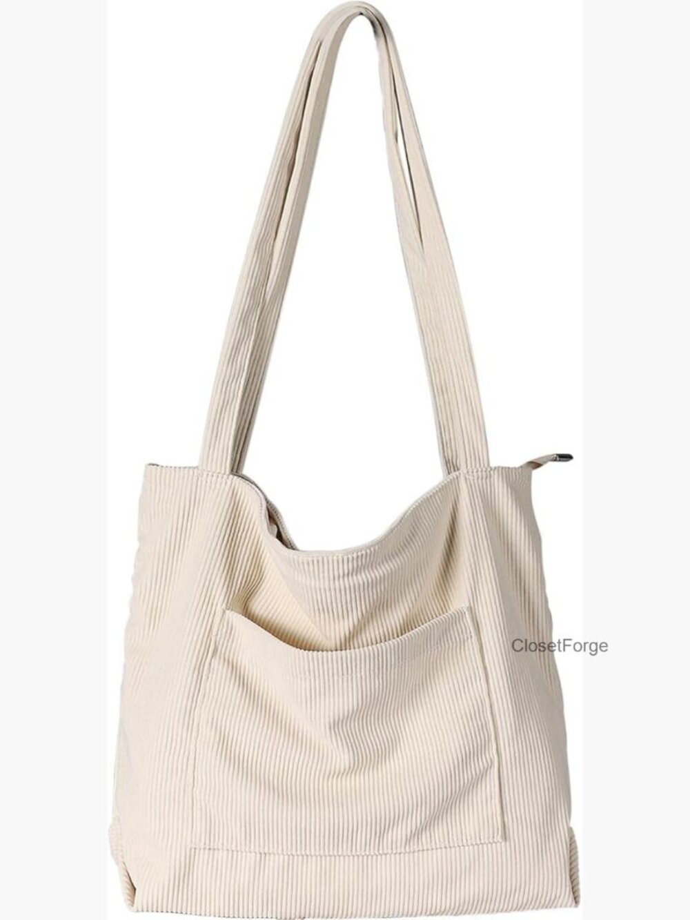 Large Corduroy Tote Bag Shoulder Hobo Handbag Work Shopping